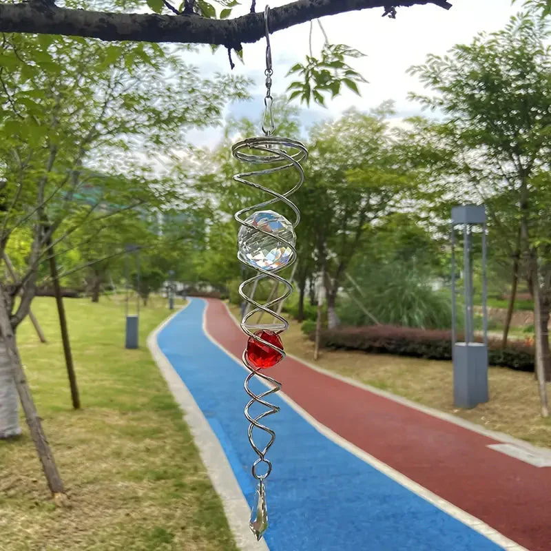 1+1 FREE | CrystalTwister™ - Metal Crystal Spiral Wind Chime - Image 15