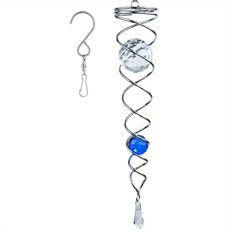 1+1 FREE | CrystalTwister™ - Metal Crystal Spiral Wind Chime - Image 22