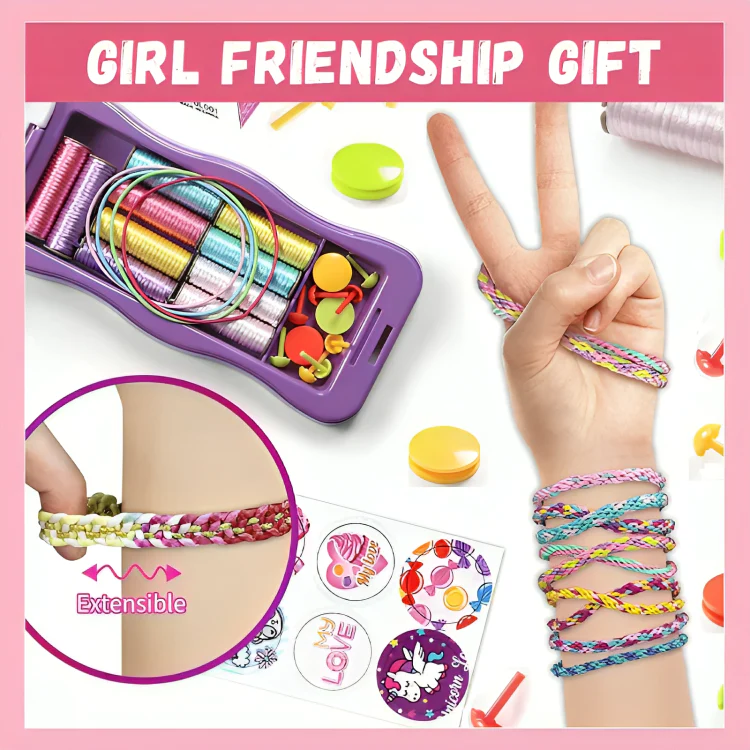 50% DISCOUNT | LoopCrafter - DIY bracelet braiding set - Image 3