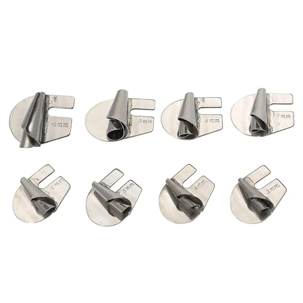 50% DISCOUNT | SewPerfekt™ - Spiral sewing tube hem foot - set of 8 pieces - Image 11
