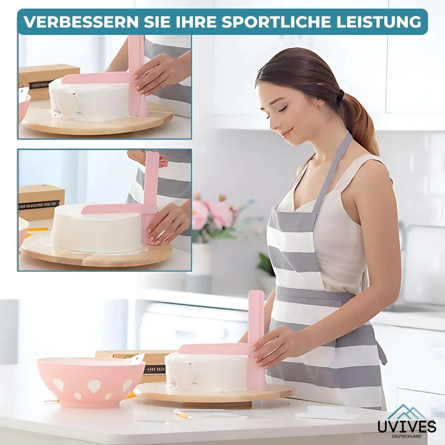 CakeCrafter™ - Adjustable cake scraper and smoother - Image 4