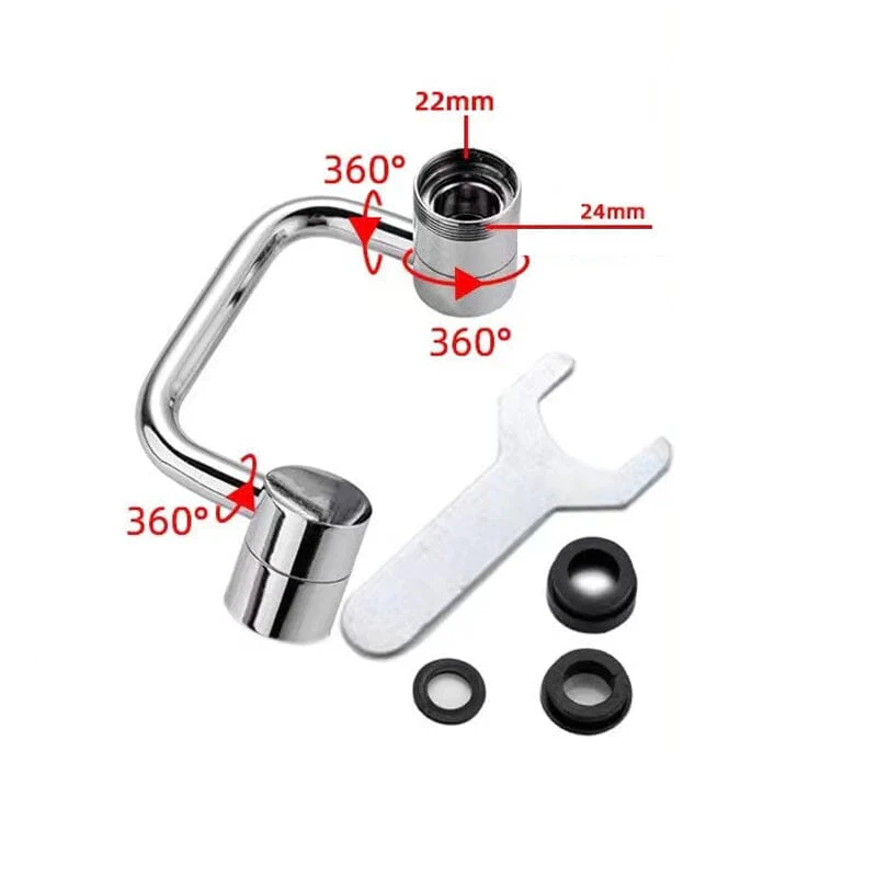 FlexSplash - Ultimate 1080° Swivel Faucet for Perfect Water Control - Image 12