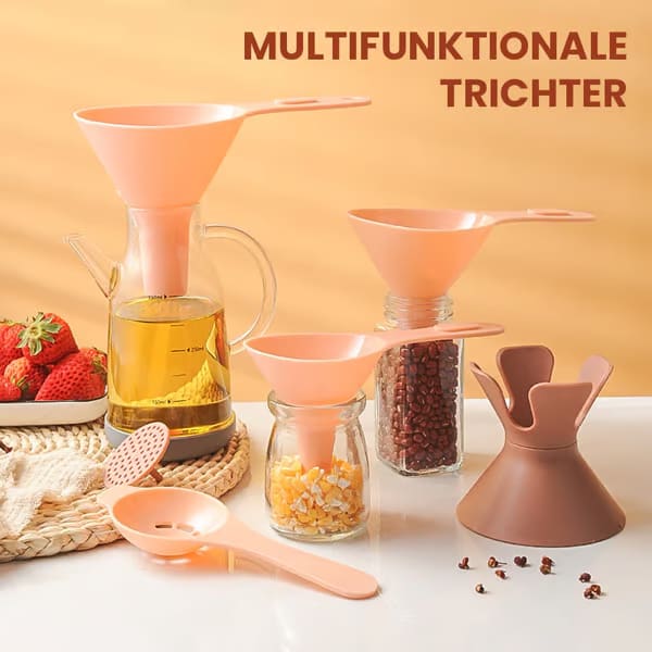 UniFunnel - 6-in-1 multifunctional funnel set - Image 8